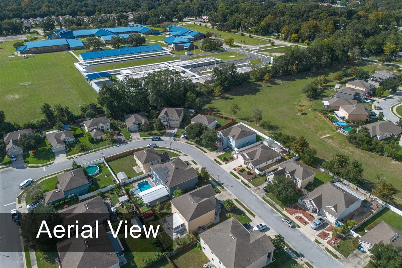 Aerial View - 24533 SW 11TH RD, NEWBERRY