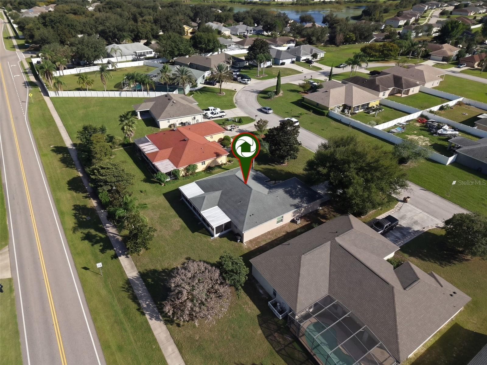 Aerial View - 11413 PATRICO LOOP, CLERMONT