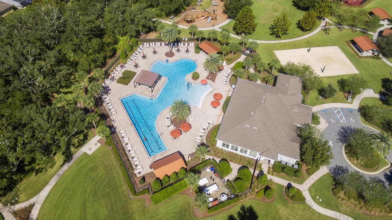 Pool and clubhouse - 1485 RYLEE ROCK WAY, KISSIMMEE