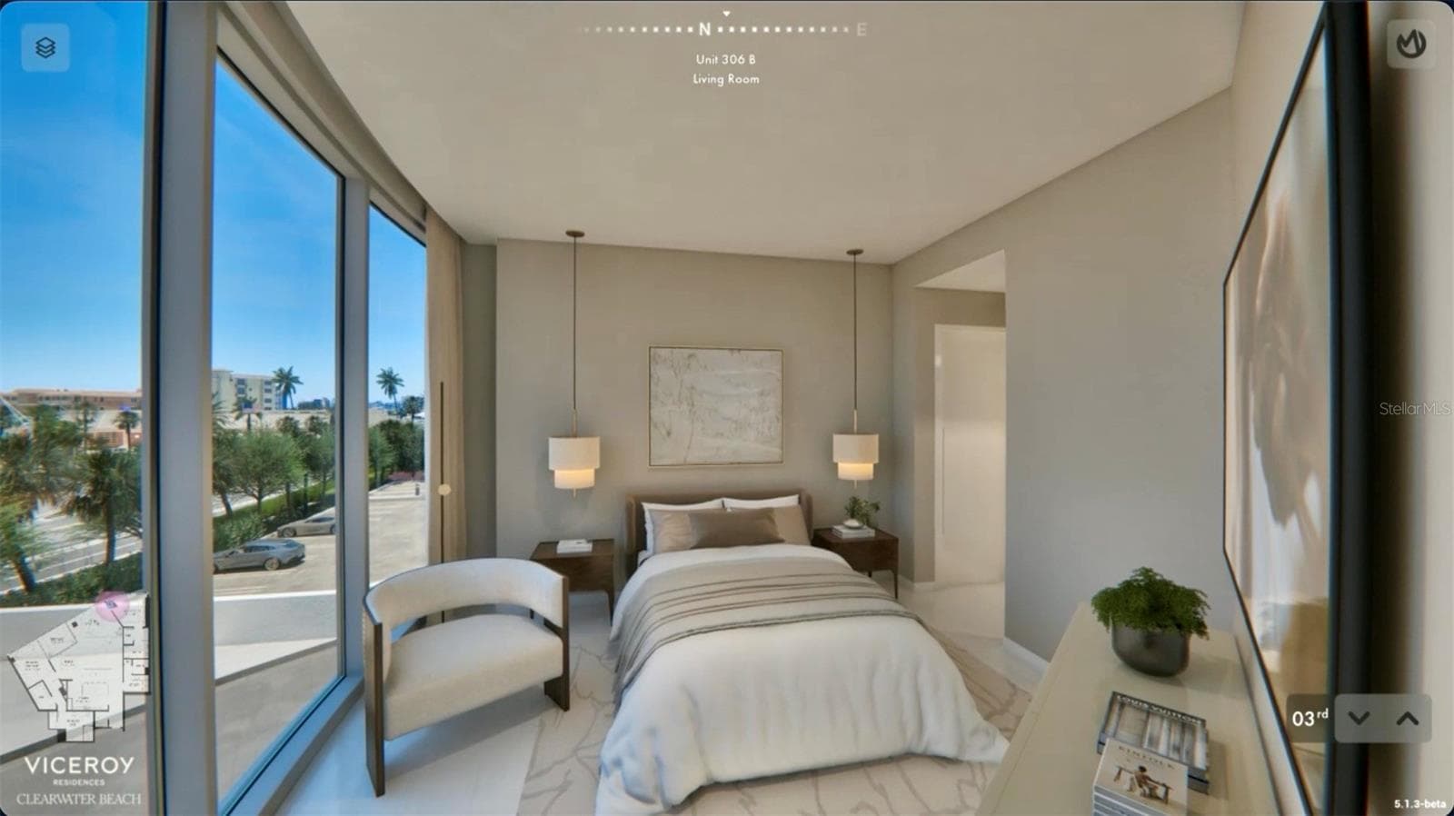 Secondary Bedroom - To Be Built - 805 S GULFVIEW BLVD #306B, CLEARWATER