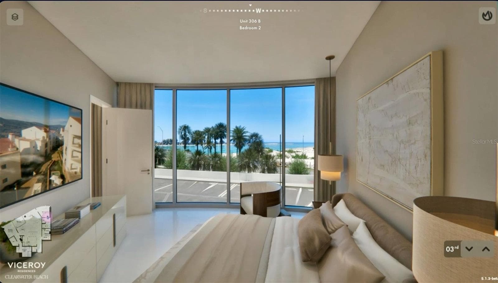 Secondary Bedroom - To Be Built - 805 S GULFVIEW BLVD #306B, CLEARWATER