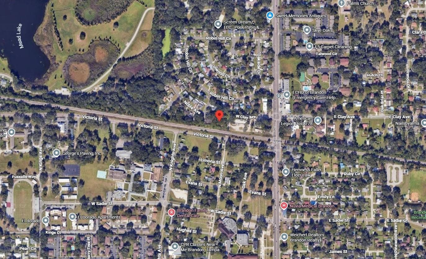 Land at 122 W CLAY AVE, BRANDON, photo 3 of 3