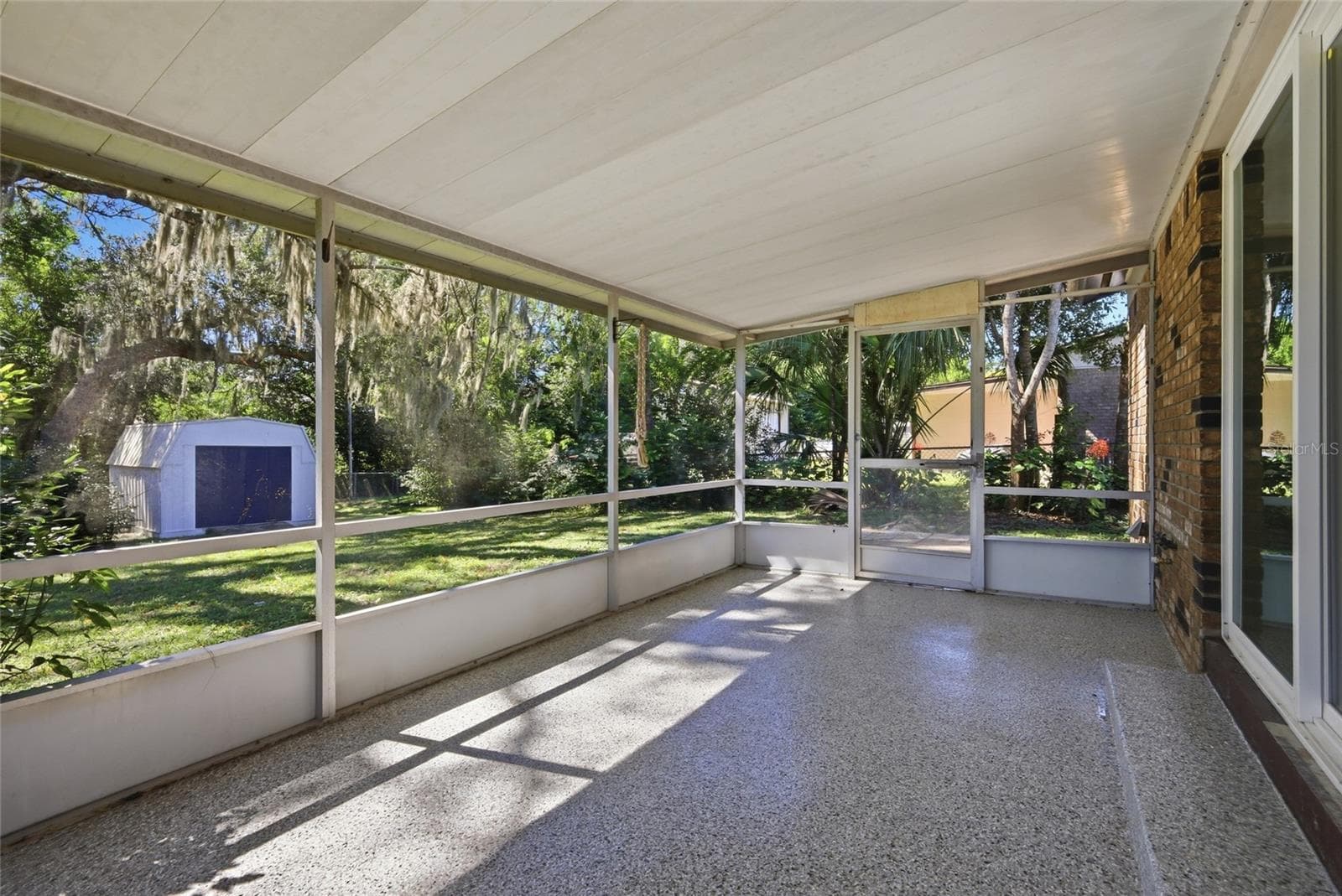 Screened in porch. - 330 BROOKLYN AVE, ORANGE CITY