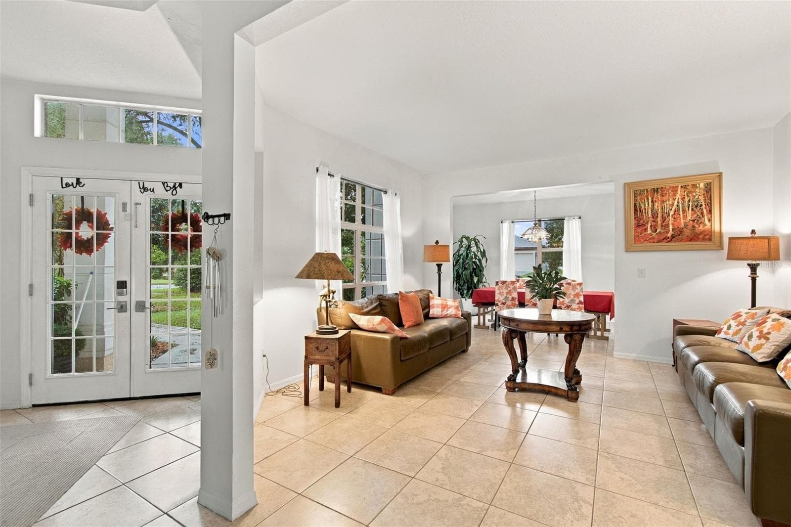 Entryway and Formal Living Room - 8102 STONEFIELD, TAMPA