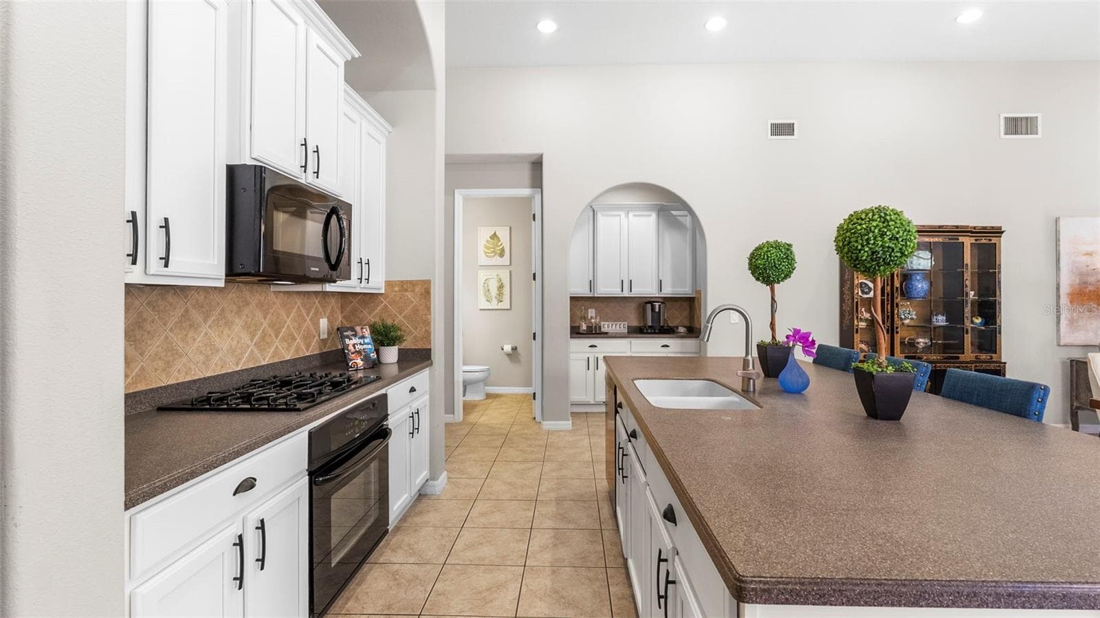 Kitchen-Gas Cooktop - 20316 HERITAGE POINT DR, TAMPA