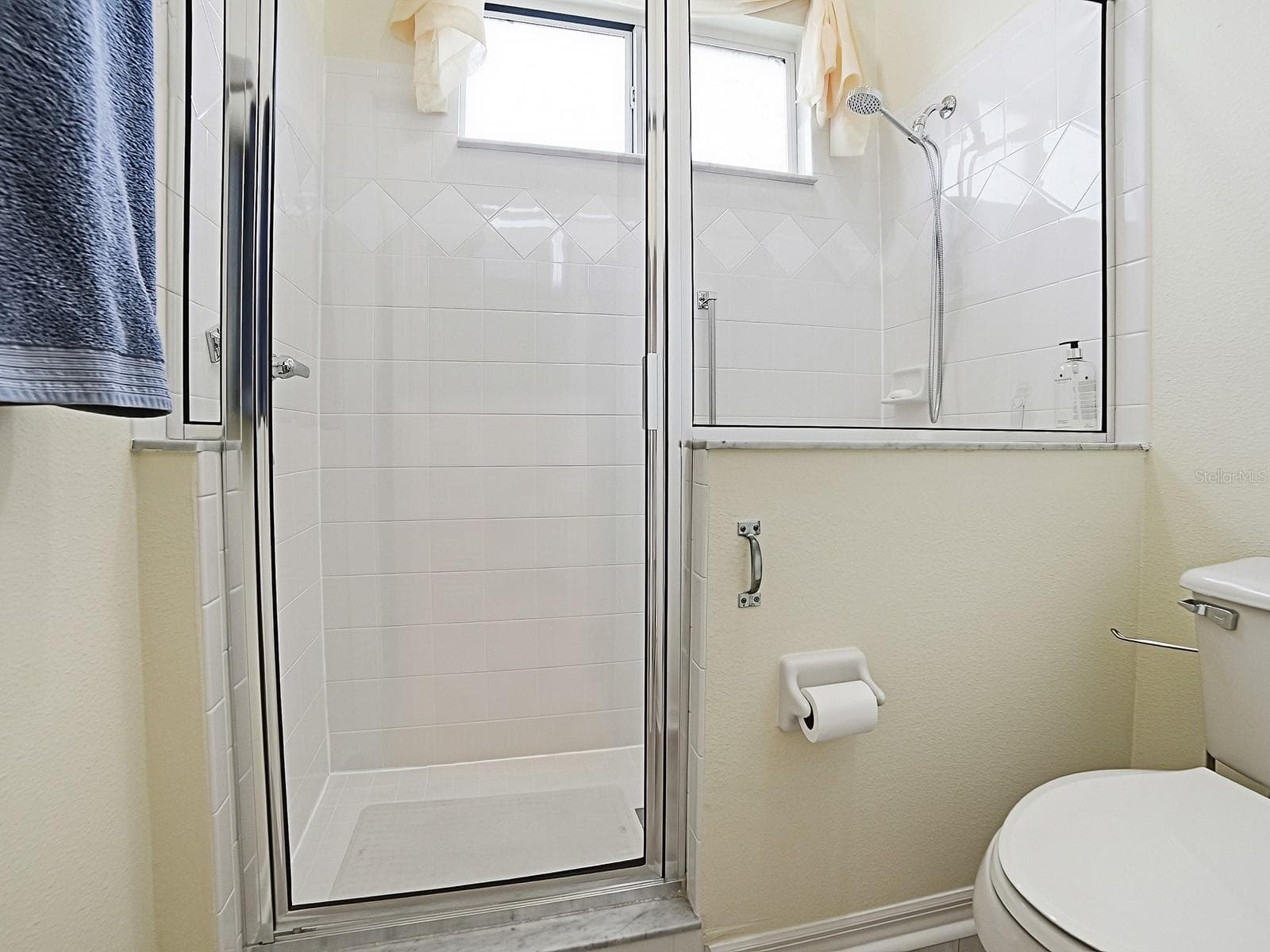 Walk in Shower in Guest bathroom - 4818 SABLE RIDGE CT, LEESBURG
