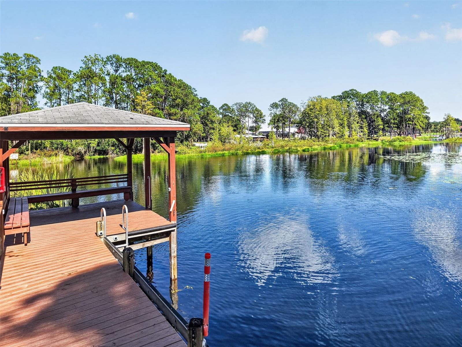Community pier and private boat ramp - 11036 BRONSON RD, CLERMONT