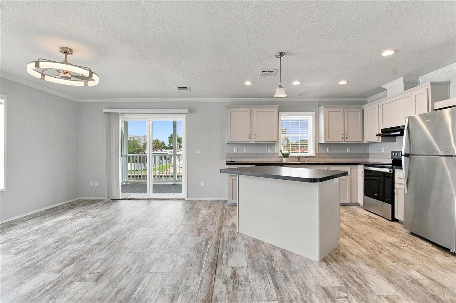 Open Concept Kitchen, LR & DR - 18675 U.S. HIGHWAY 19 N. #349, CLEARWATER
