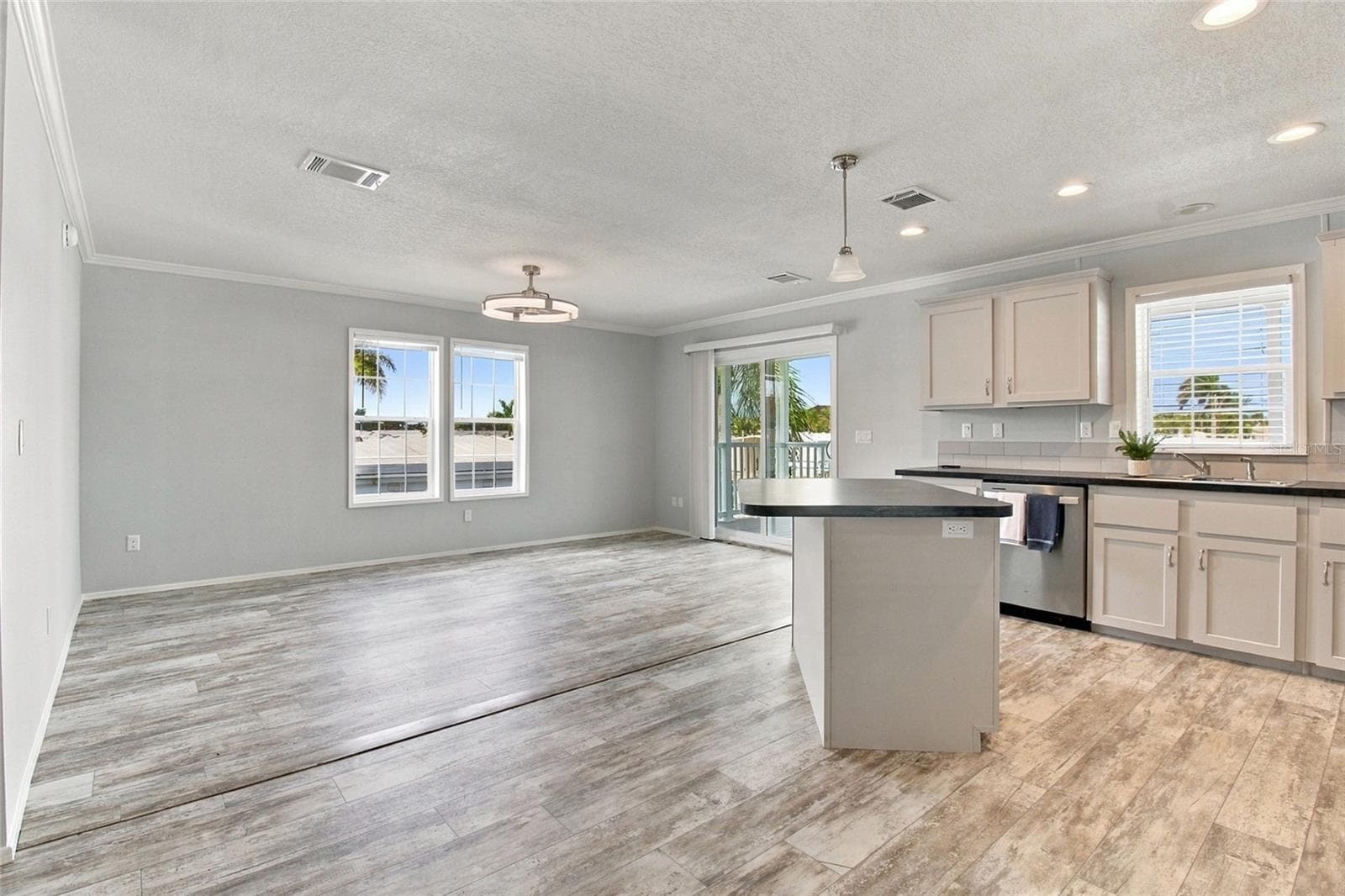 Open Concept Kitchen, LR & DR - 18675 U.S. HIGHWAY 19 N. #349, CLEARWATER
