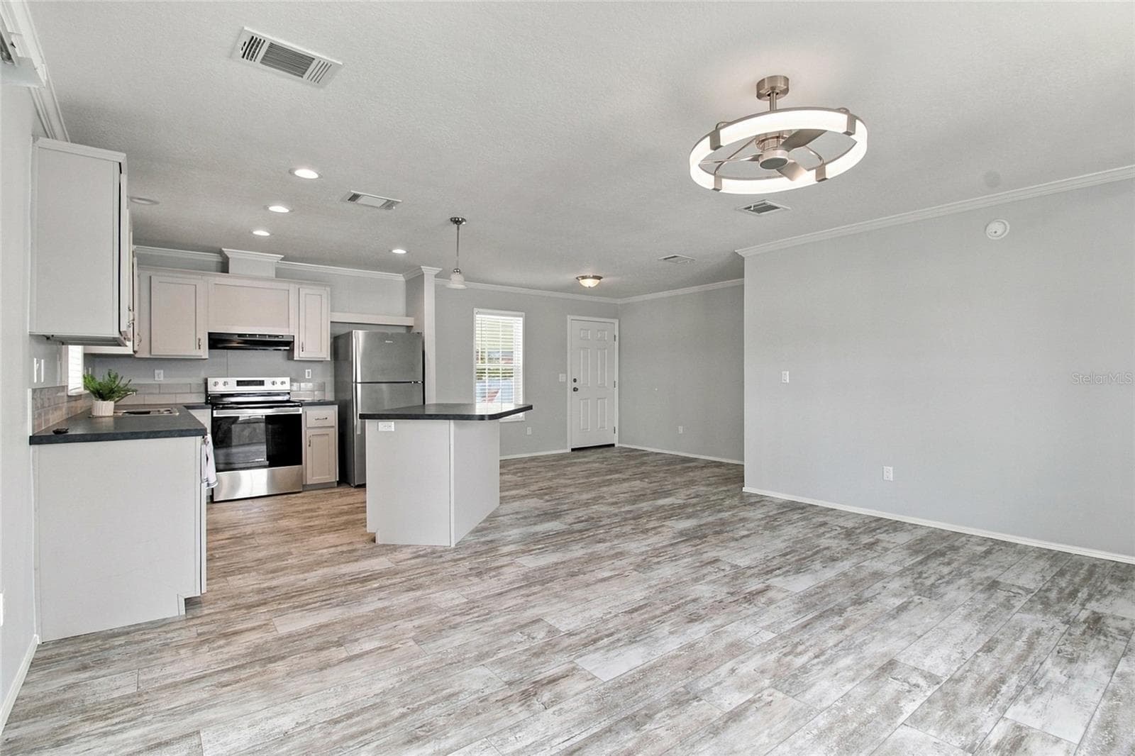 Open Concept Kitchen, LR & DR - 18675 U.S. HIGHWAY 19 N. #349, CLEARWATER