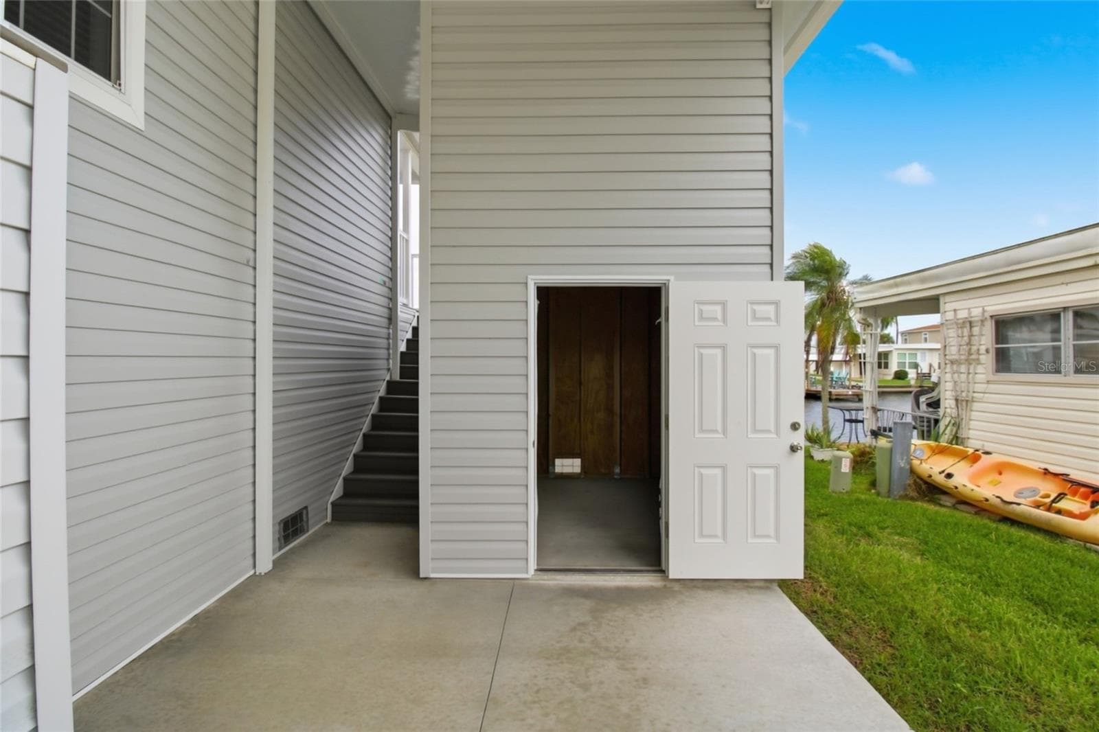 Large Storage Room- Floor to Ceiling and back staircase to back patio and 2nd entrance - 18675 U.S. HIGHWAY 19 N. #349, CLEARWATER