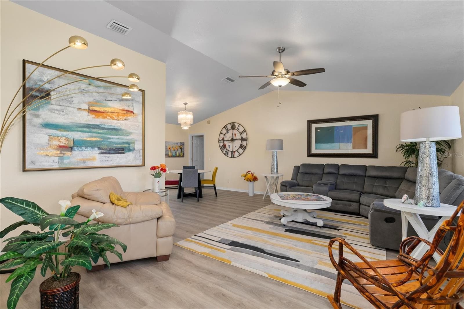 Spacious living room - 21443 SHELDON AVE, PORT CHARLOTTE