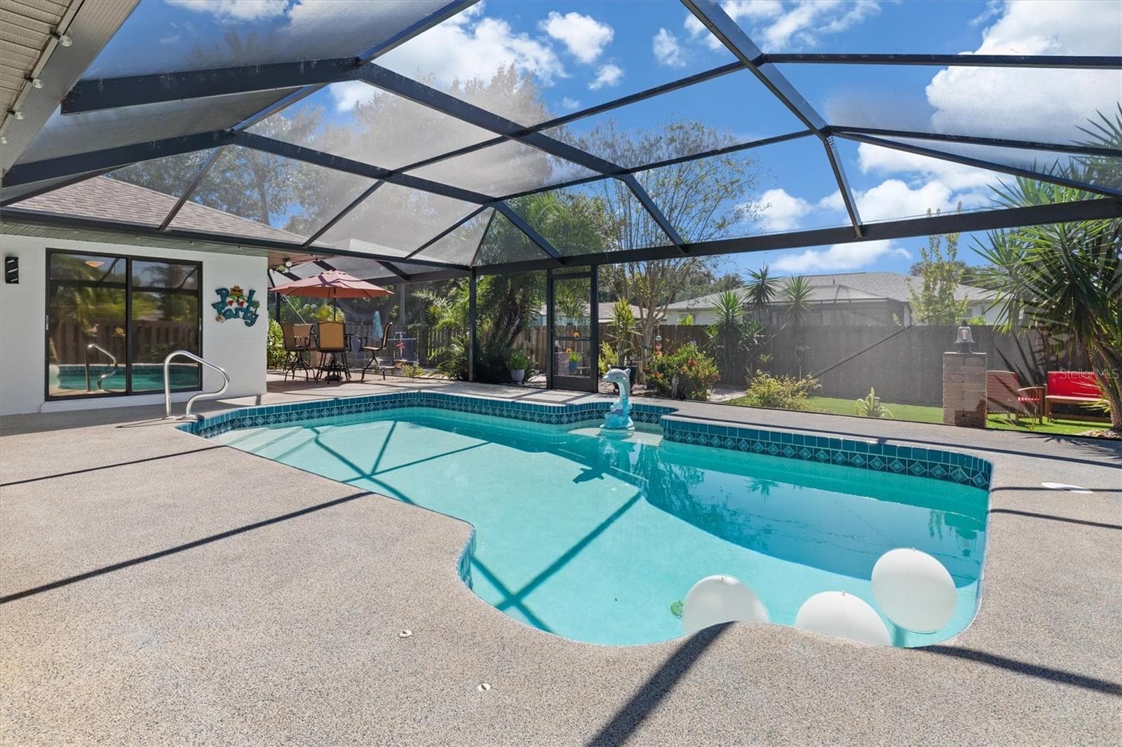 Sparkling pool - 21443 SHELDON AVE, PORT CHARLOTTE
