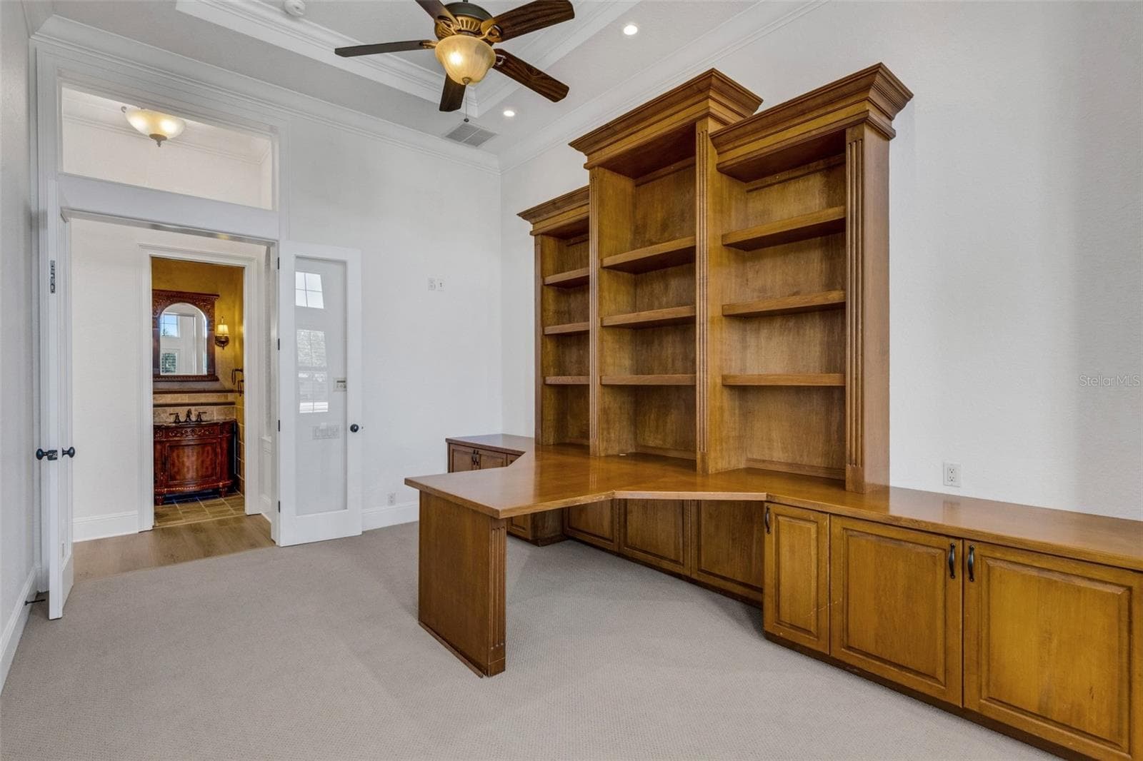 Built with form and function in mind and just across the hall is the guest "powder" bathroom. - 6562 EAGLE VIEW LOOP, LAKELAND