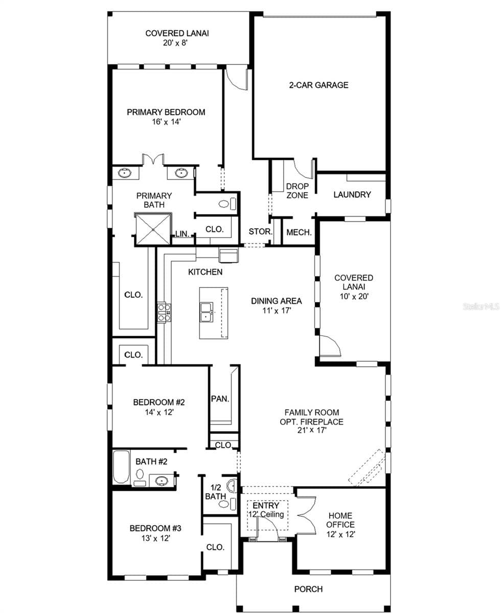 Single Family Residence at 335 STEED GAIT LOOP, ST CLOUD, photo 2 of 2