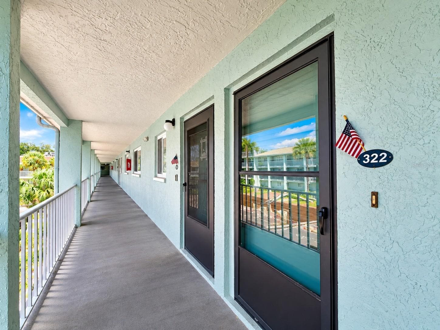 Front Door View - 801 83RD AVE N #322, ST PETERSBURG