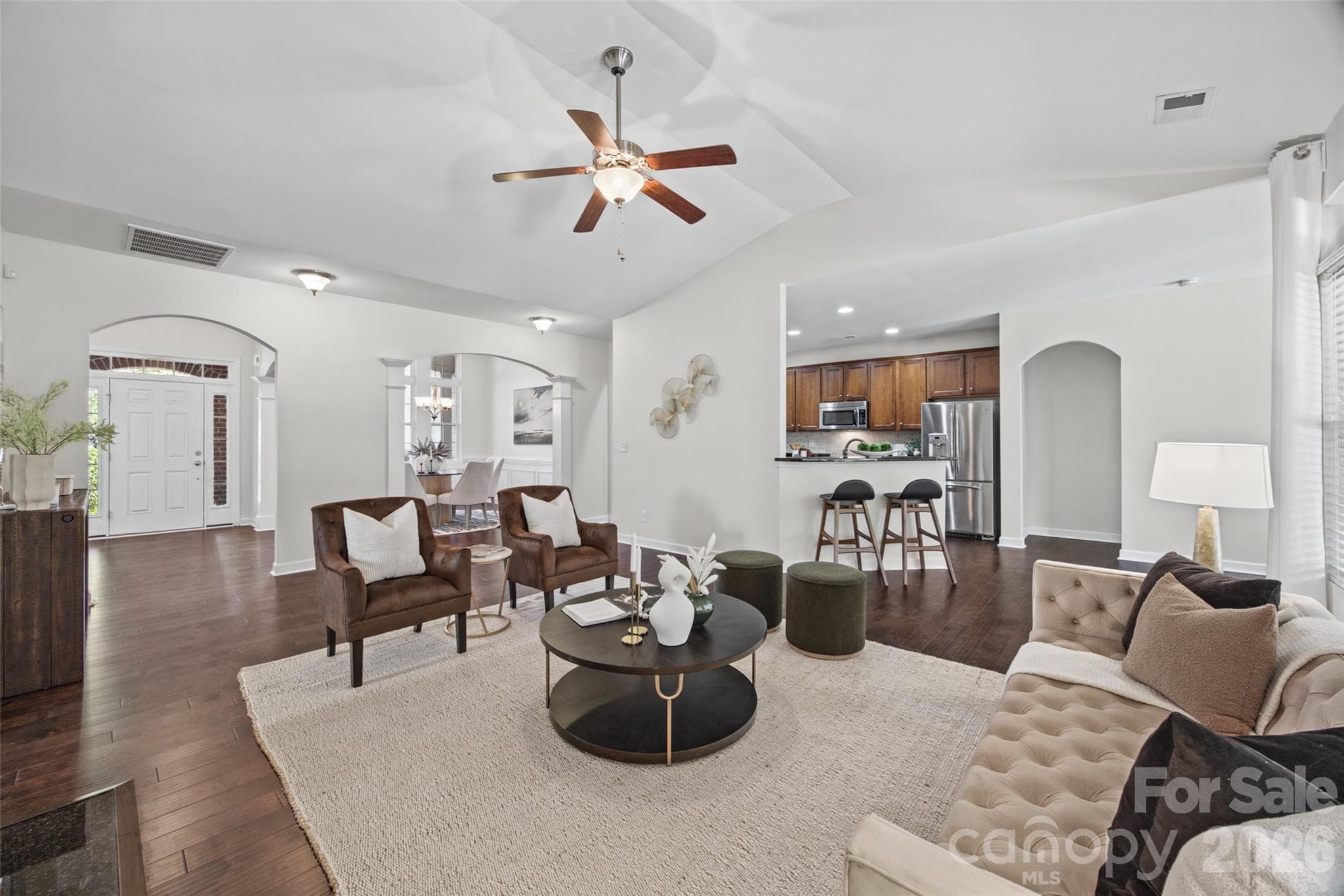 Living room - 8720 Artesa Mill Lane, Charlotte
