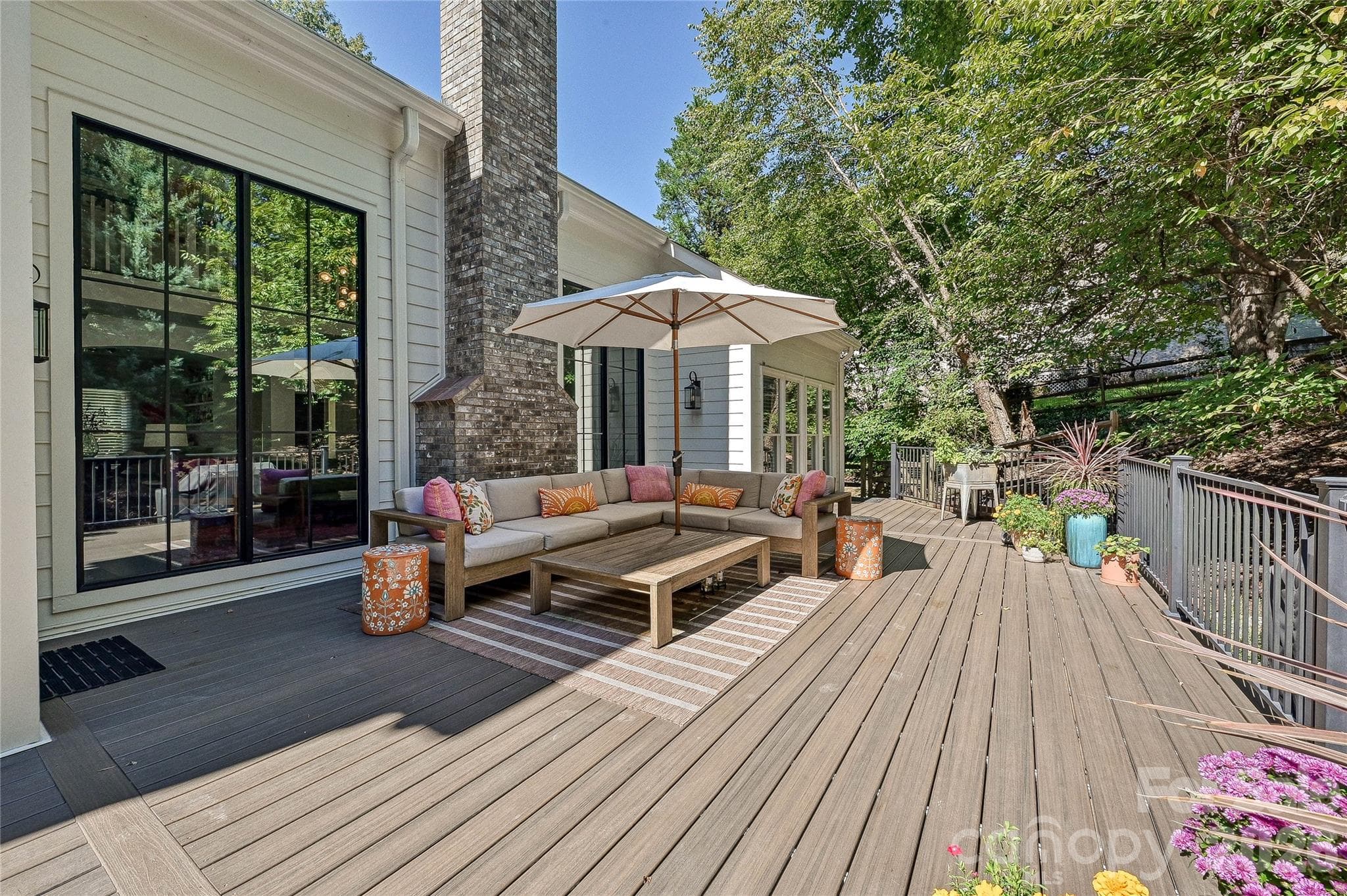 Large Trex deck - 16521 Plantation Woods Drive, Charlotte
