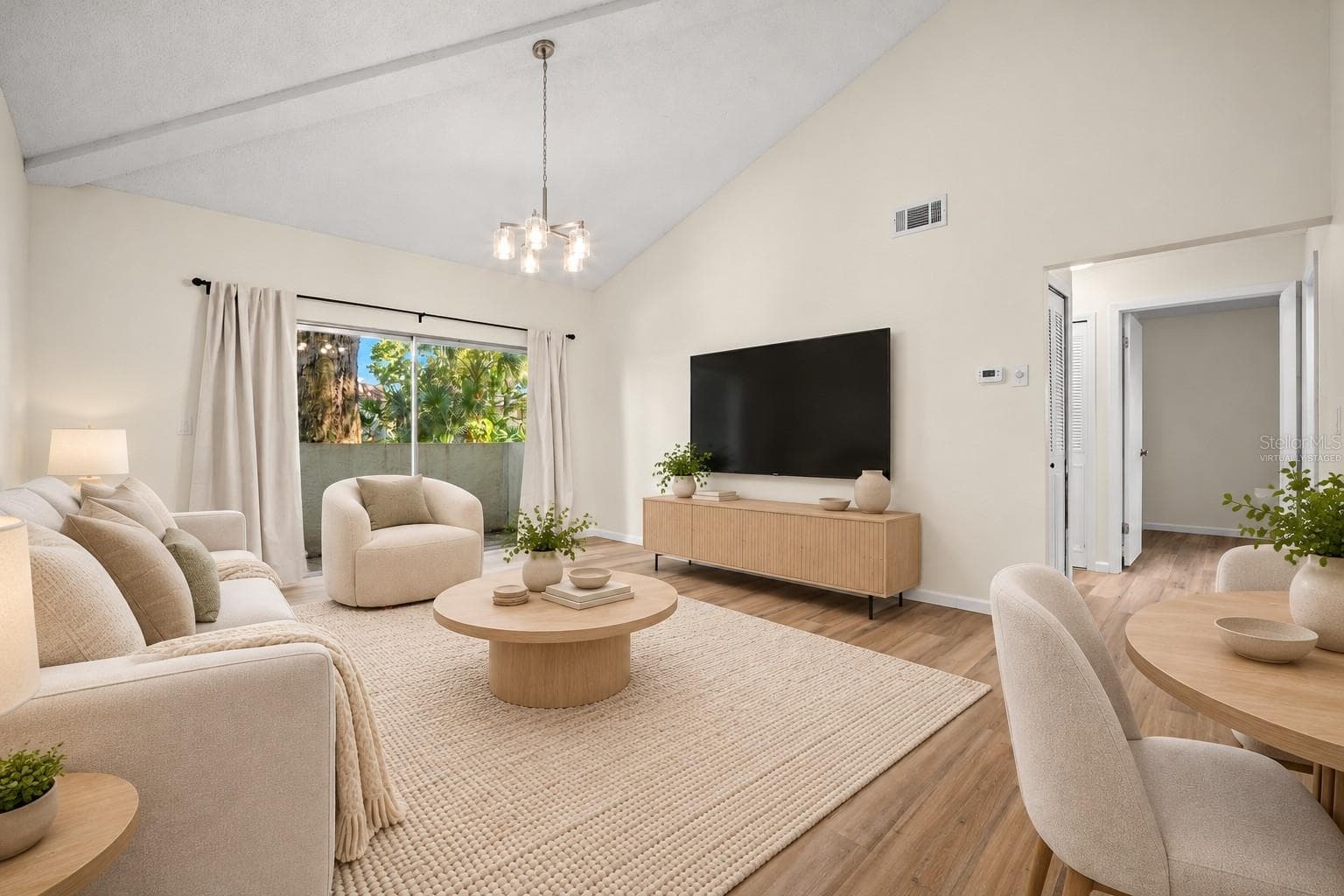 Virtually Stagedg/ Great room - 2922 LICHEN LN #A, CLEARWATER