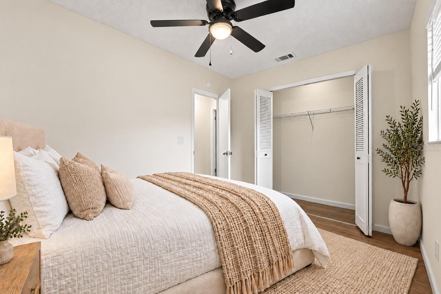 virtually staged/ bedroom - 2922 LICHEN LN #A, CLEARWATER