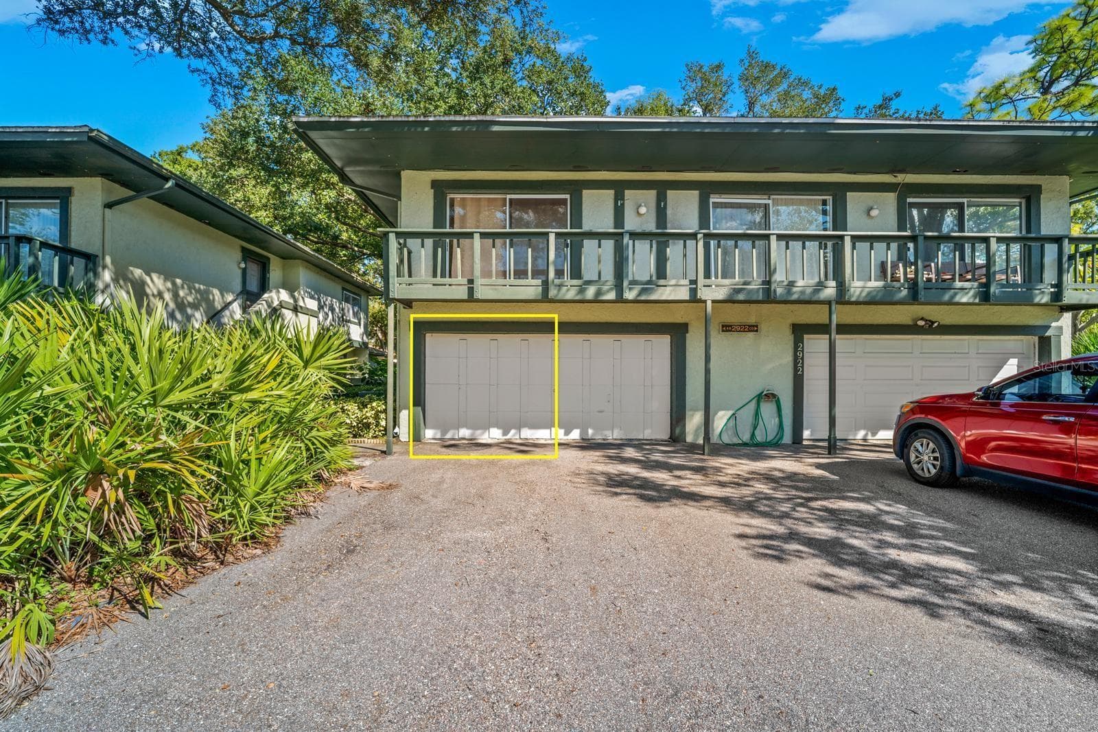 one car garage share with unit B - 2922 LICHEN LN #A, CLEARWATER