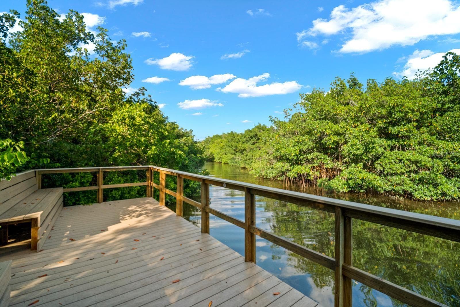 fishing dock - 2922 LICHEN LN #A, CLEARWATER