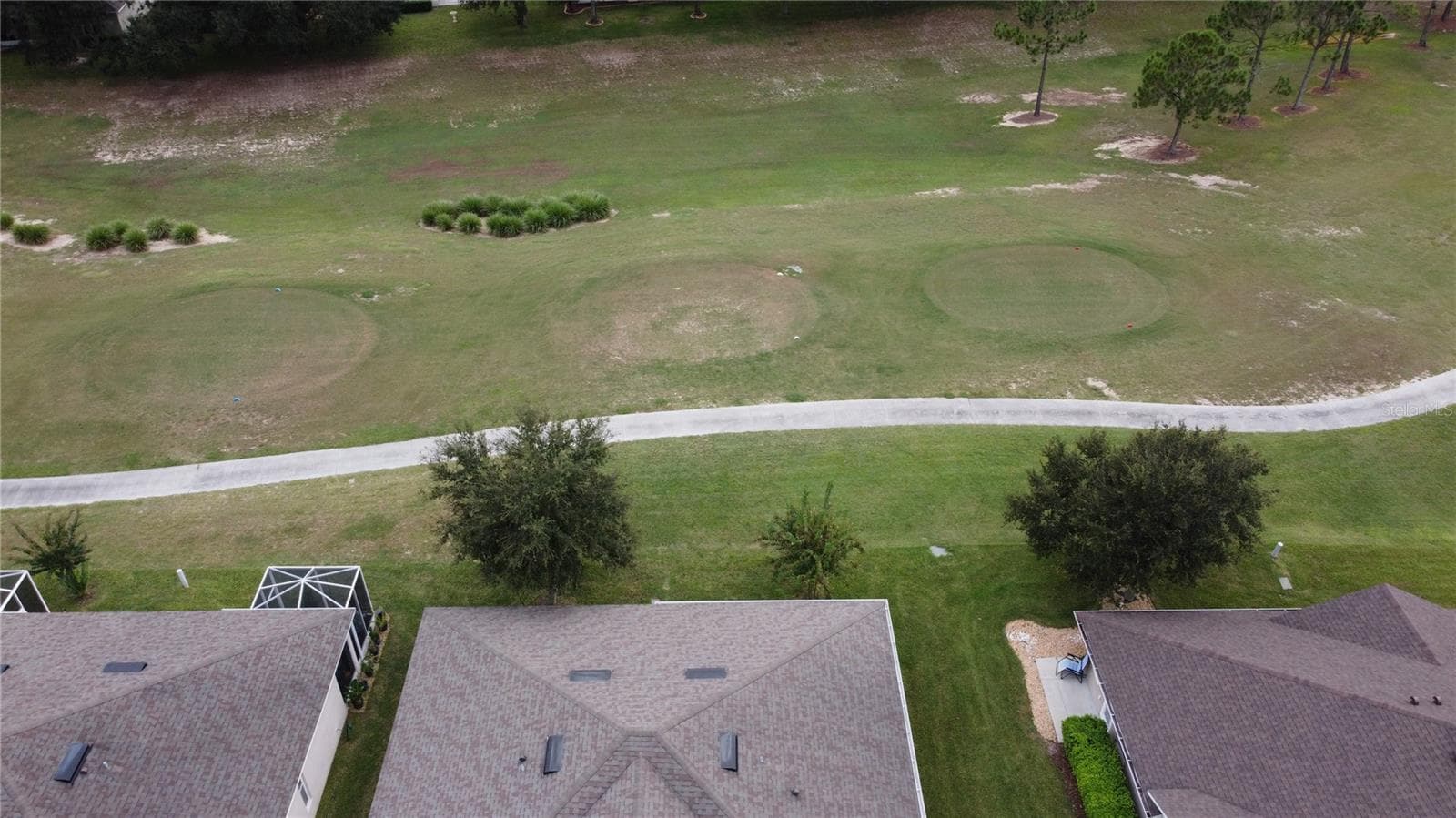 Drone Pic Of Roof & Golf Course - 26942 WHITE PLAINS WAY, LEESBURG