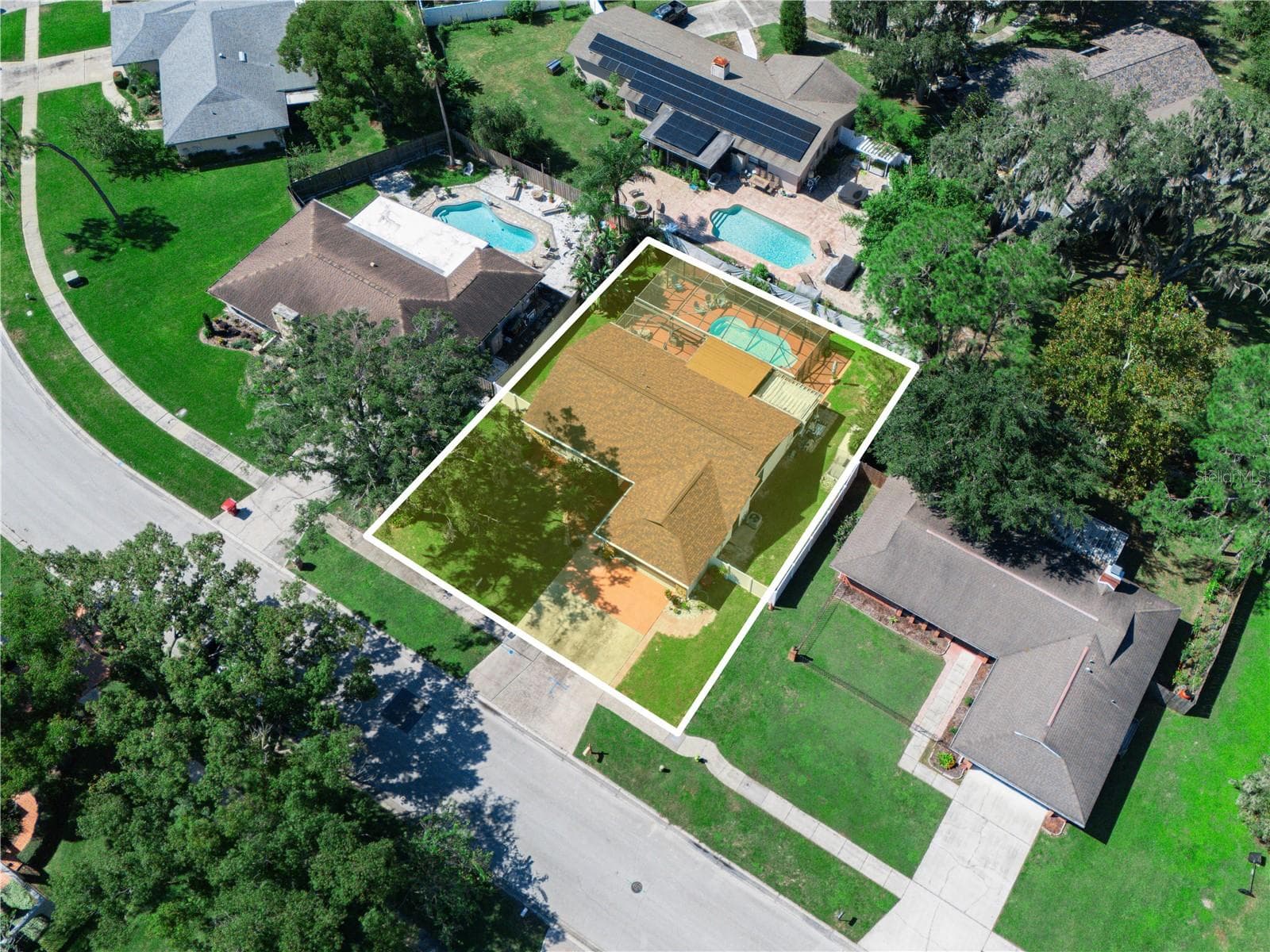 Aerial - 812 SANDALWOOD DR, PLANT CITY