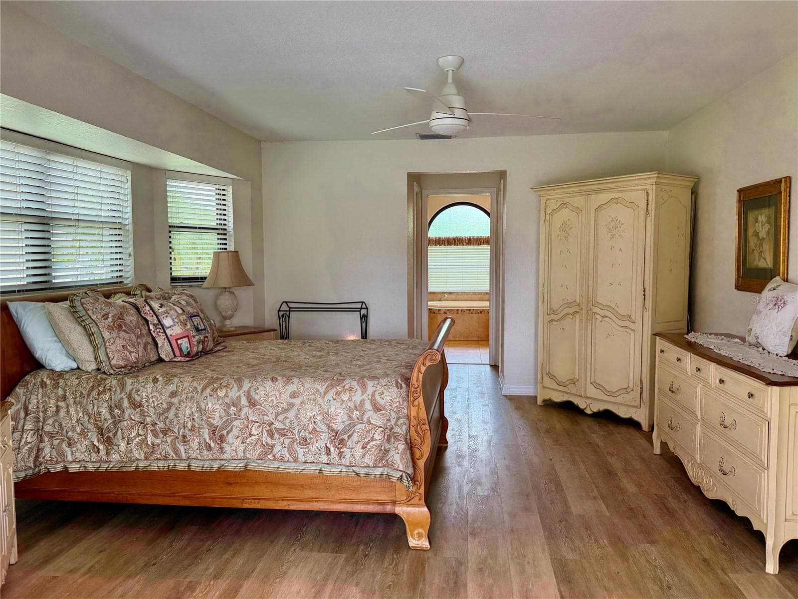 The 2 walk in closets are located in the hallway to the bathroom - 23411 MULLINS AVE, PORT CHARLOTTE