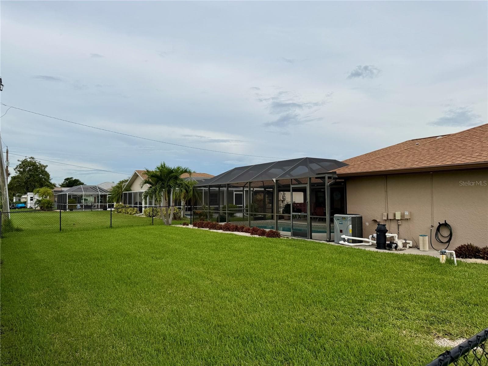 Backyard is fenced - 23411 MULLINS AVE, PORT CHARLOTTE