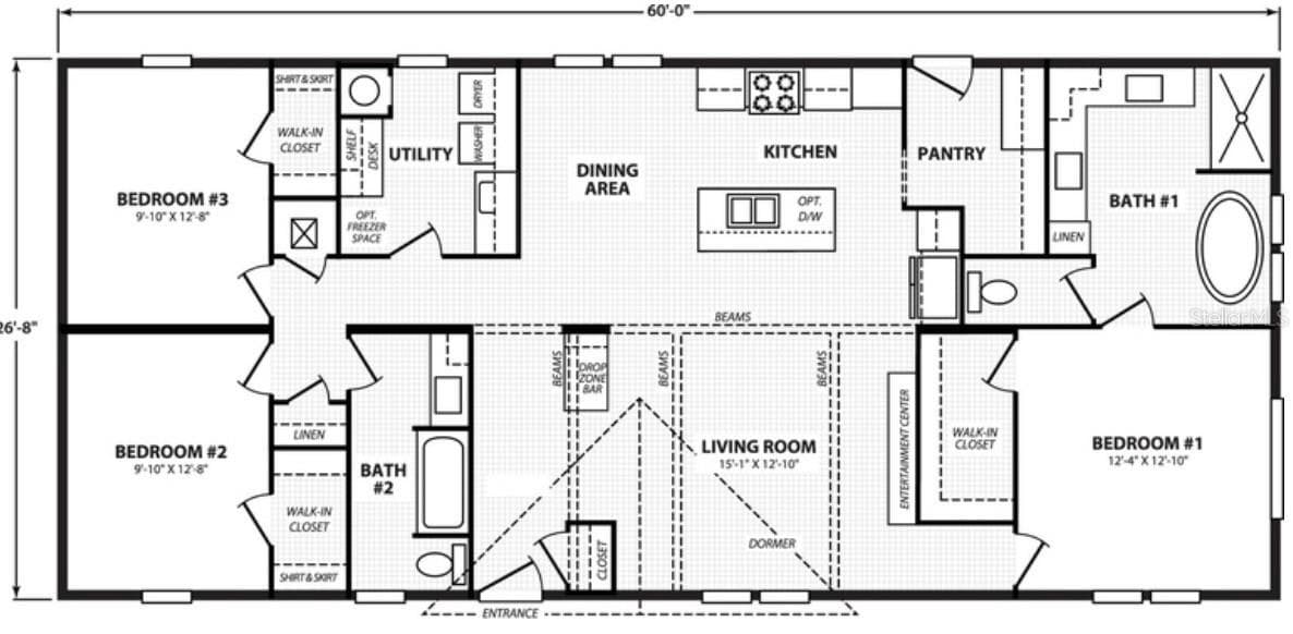 Manufactured Home at 21336 NW 268TH ST, OKEECHOBEE, photo 2 of 2