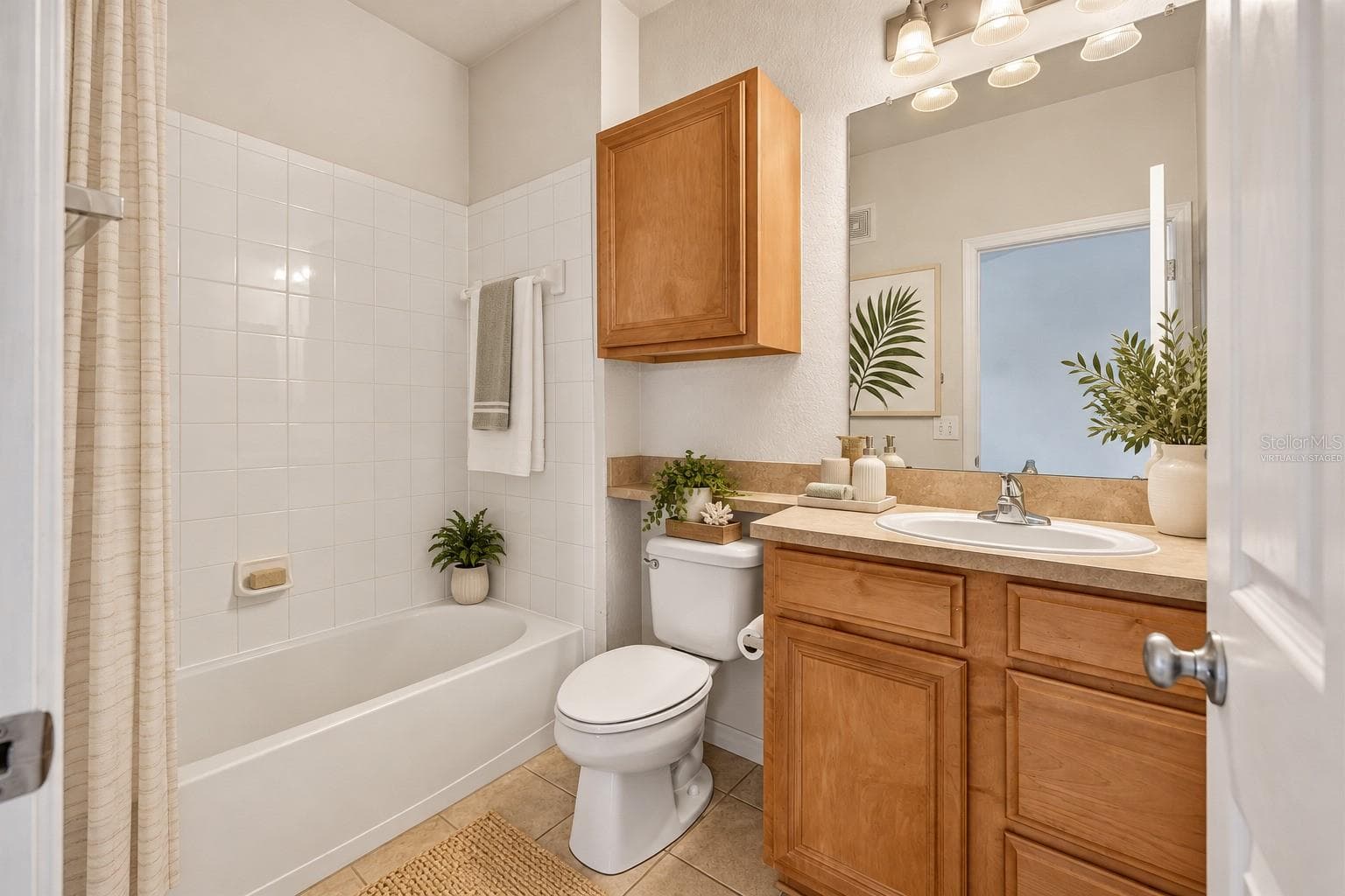 Virtually Staged Bathroom - 6149 METROWEST BLVD #308, ORLANDO