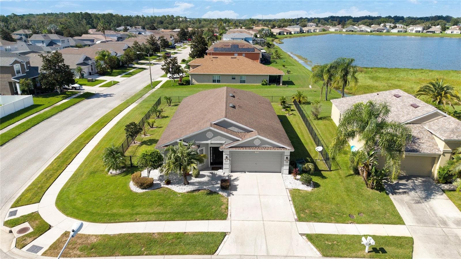 Landscaped lot - 7619 CRESCENT PALM DR, WESLEY CHAPEL
