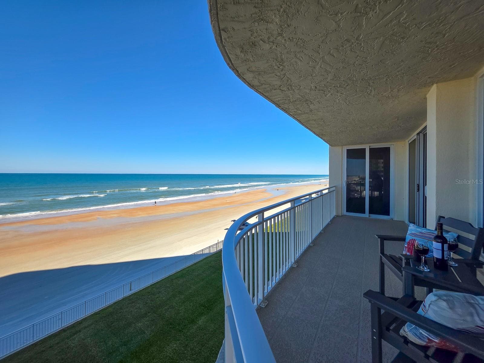 Wrap around balcony views to the south. - 2545 S ATLANTIC AVE #403, DAYTONA BEACH SHORES