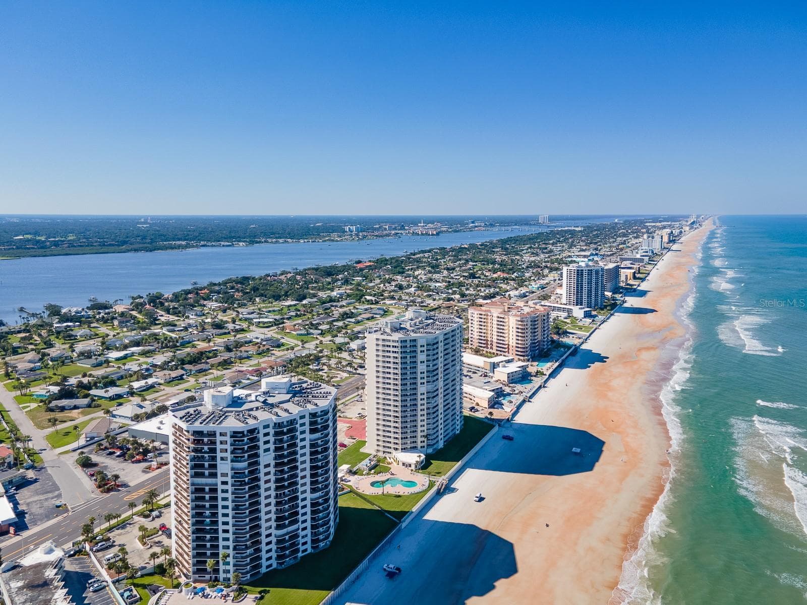 Northwest view - 2545 S ATLANTIC AVE #403, DAYTONA BEACH SHORES