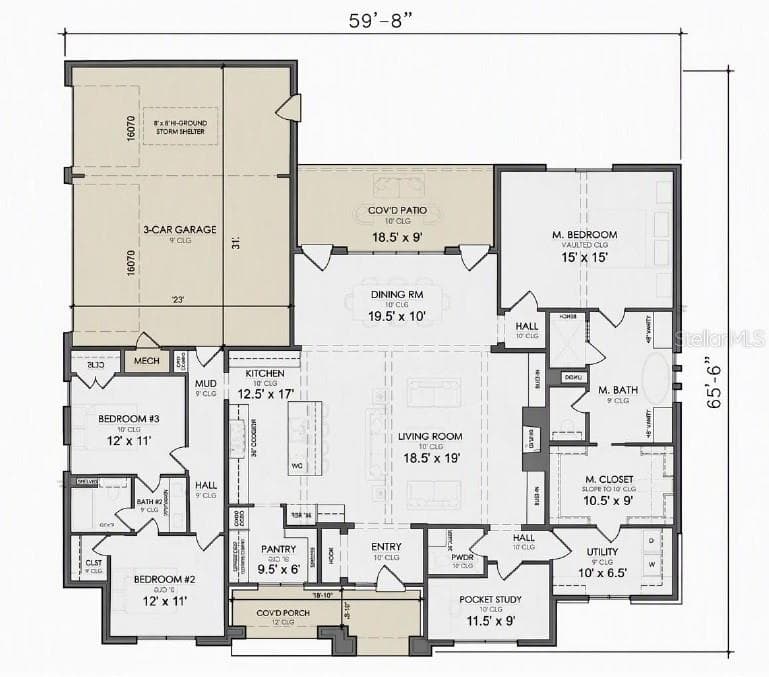 Floorplan - 19004 FREYA LN, DADE CITY