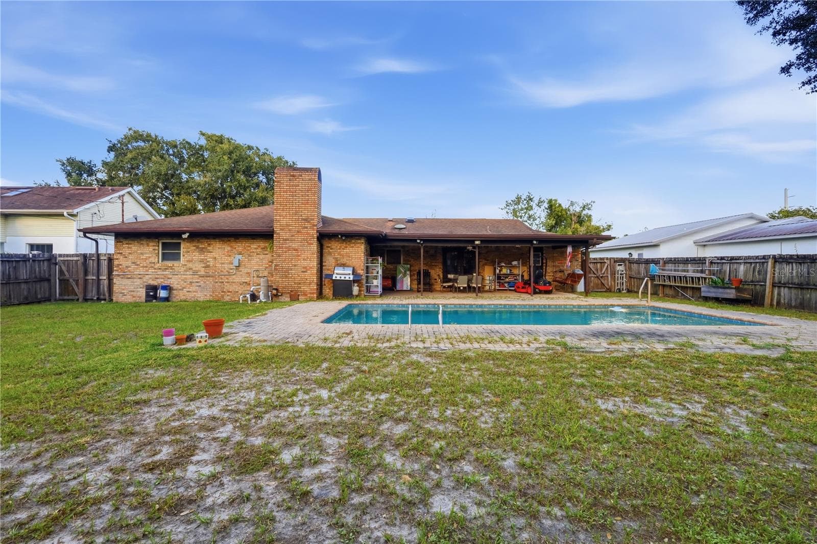 Back yard - 2020 ALDORO TER, DELTONA