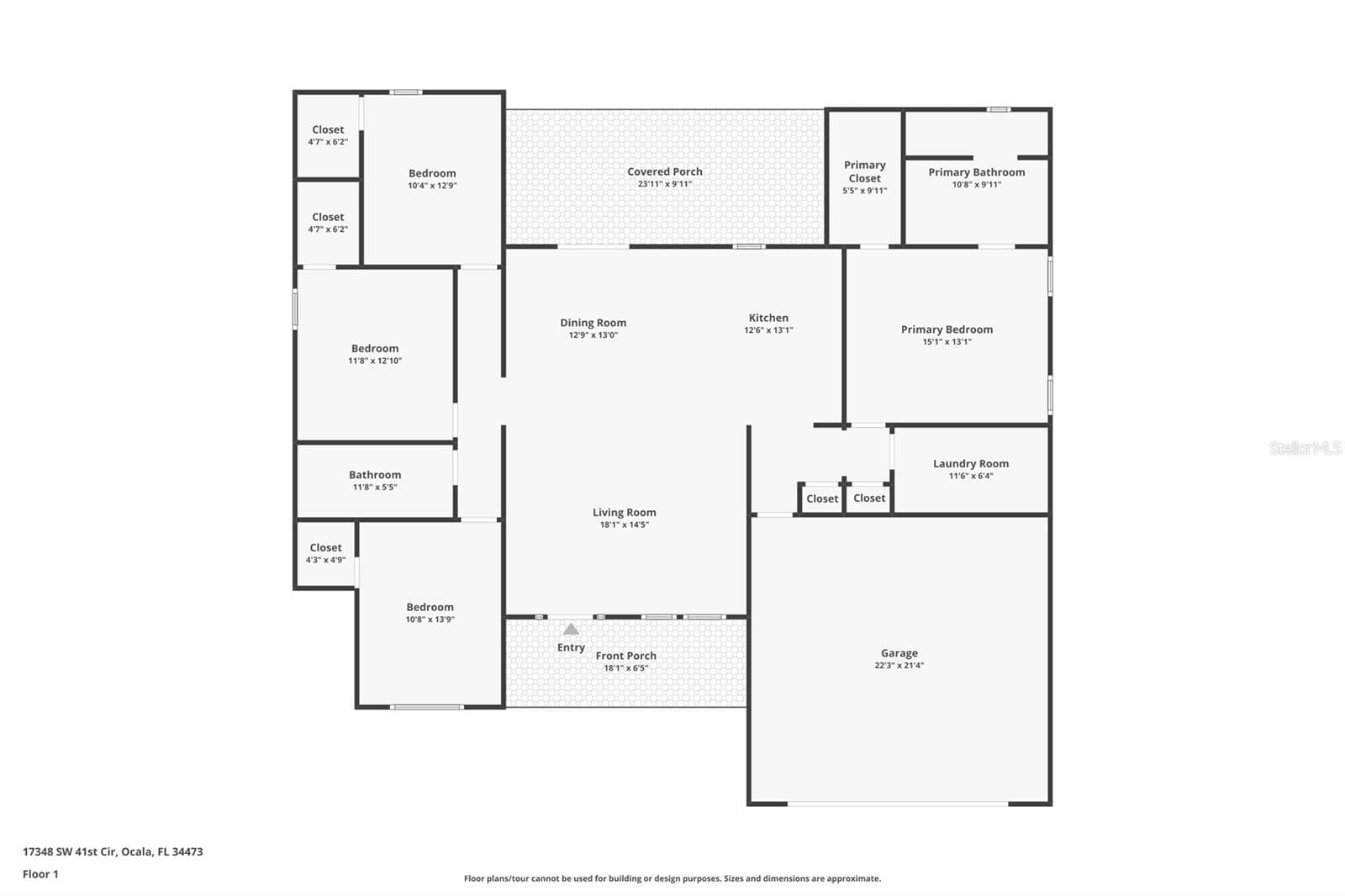 Single Family Residence at 17348 SW 41ST CIR, OCALA, photo 26 of 26