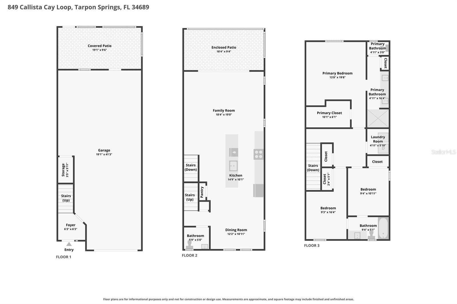 Townhouse at 849 CALLISTA CAY LOOP, TARPON SPRINGS, photo 40 of 75