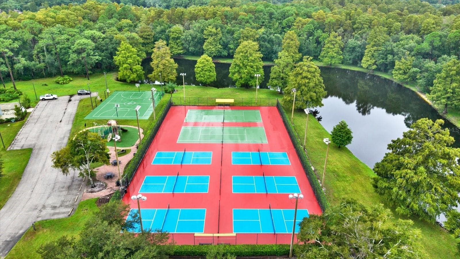 Pickleball & Tennis Courts - 3433 HILLMOOR DR, PALM HARBOR