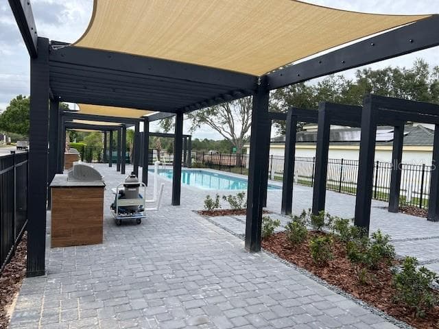 pool area - 3321 TRANQUIL TRL, KISSIMMEE