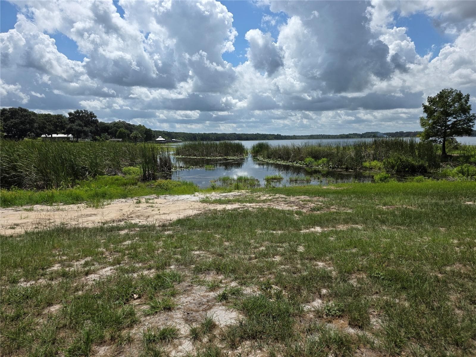 Here is a view of the lake from the shared property that has a launch area - 00 SE 105TH TER, OCKLAWAHA