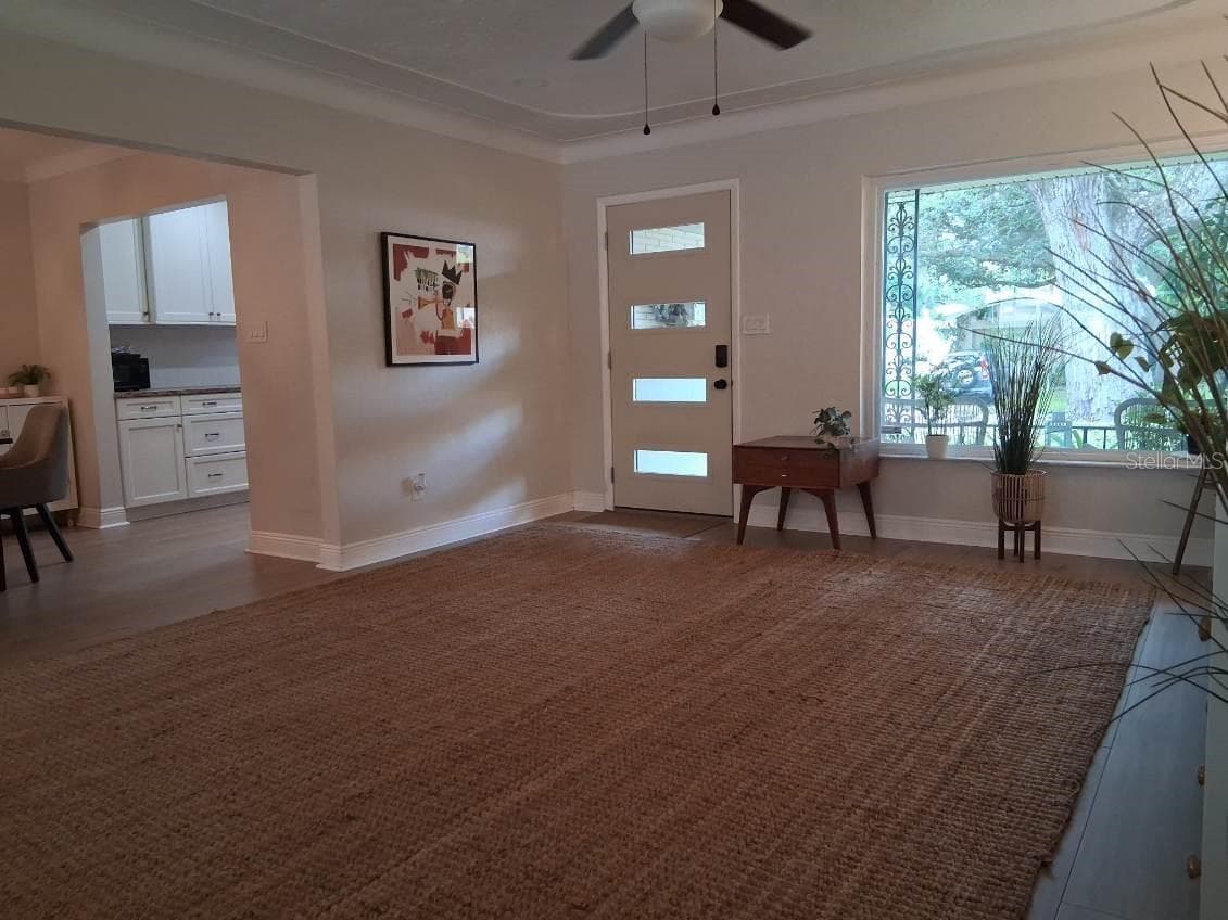 The Front Door is newer and custom-made - 8220 YARDLEY AVE N, ST PETERSBURG