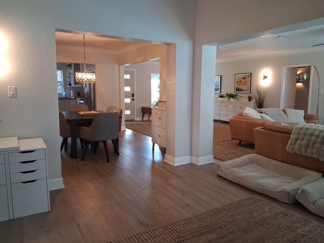 Office/Flex space open to the Dining Room and the Great Room - 8220 YARDLEY AVE N, ST PETERSBURG