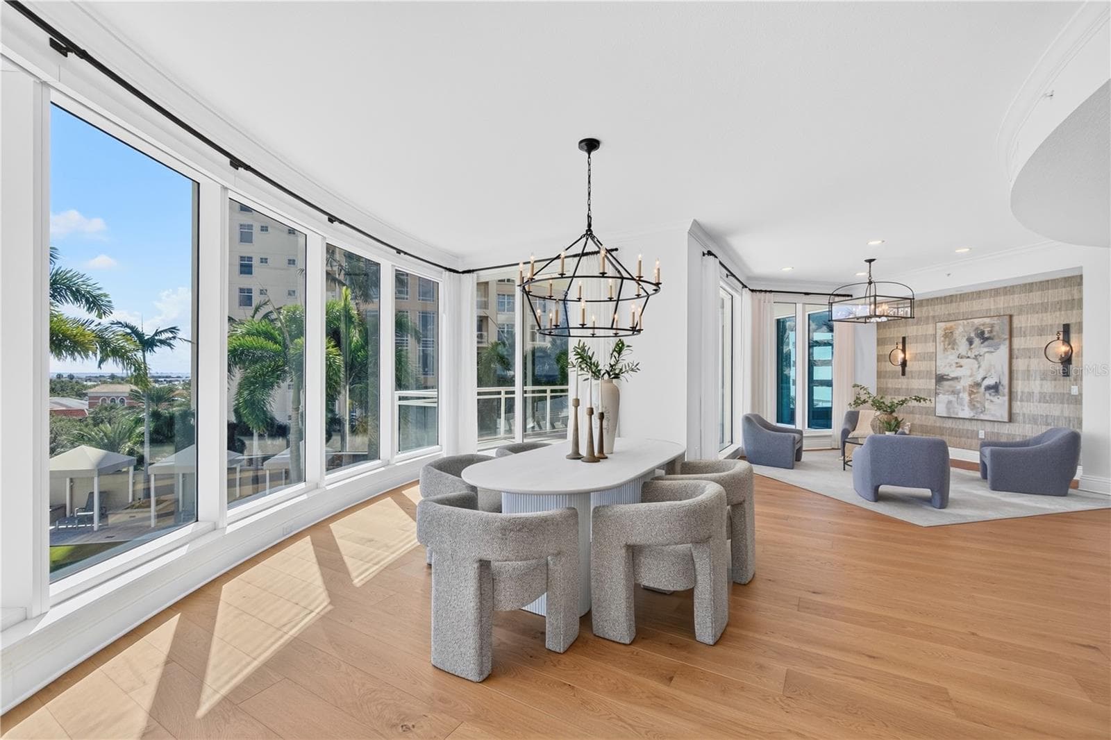 Formal Dining and Living Room - 180 BEACH DR NE #502, ST PETERSBURG