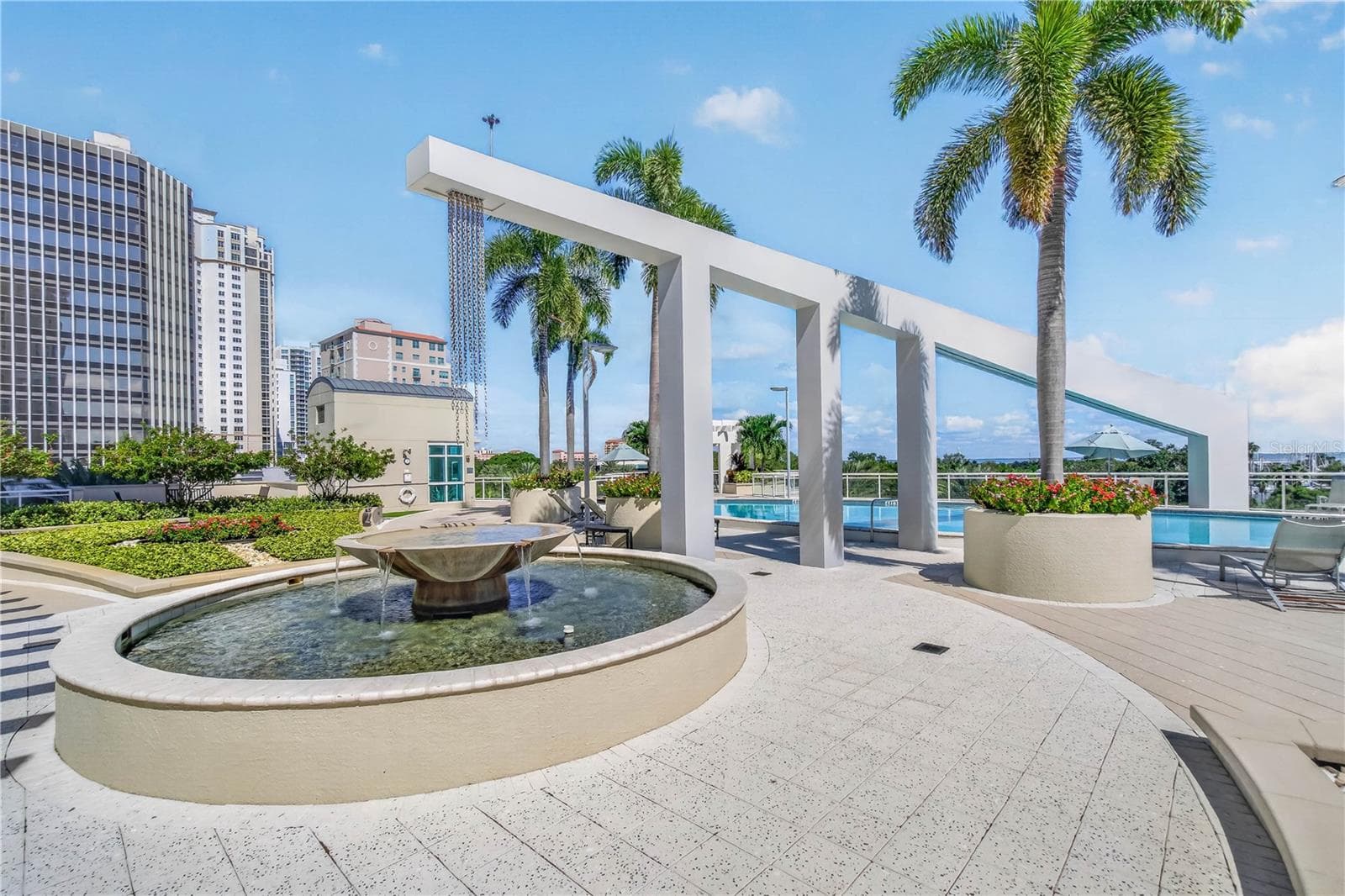 Resort-Caliber Pool Terrace - 180 BEACH DR NE #502, ST PETERSBURG