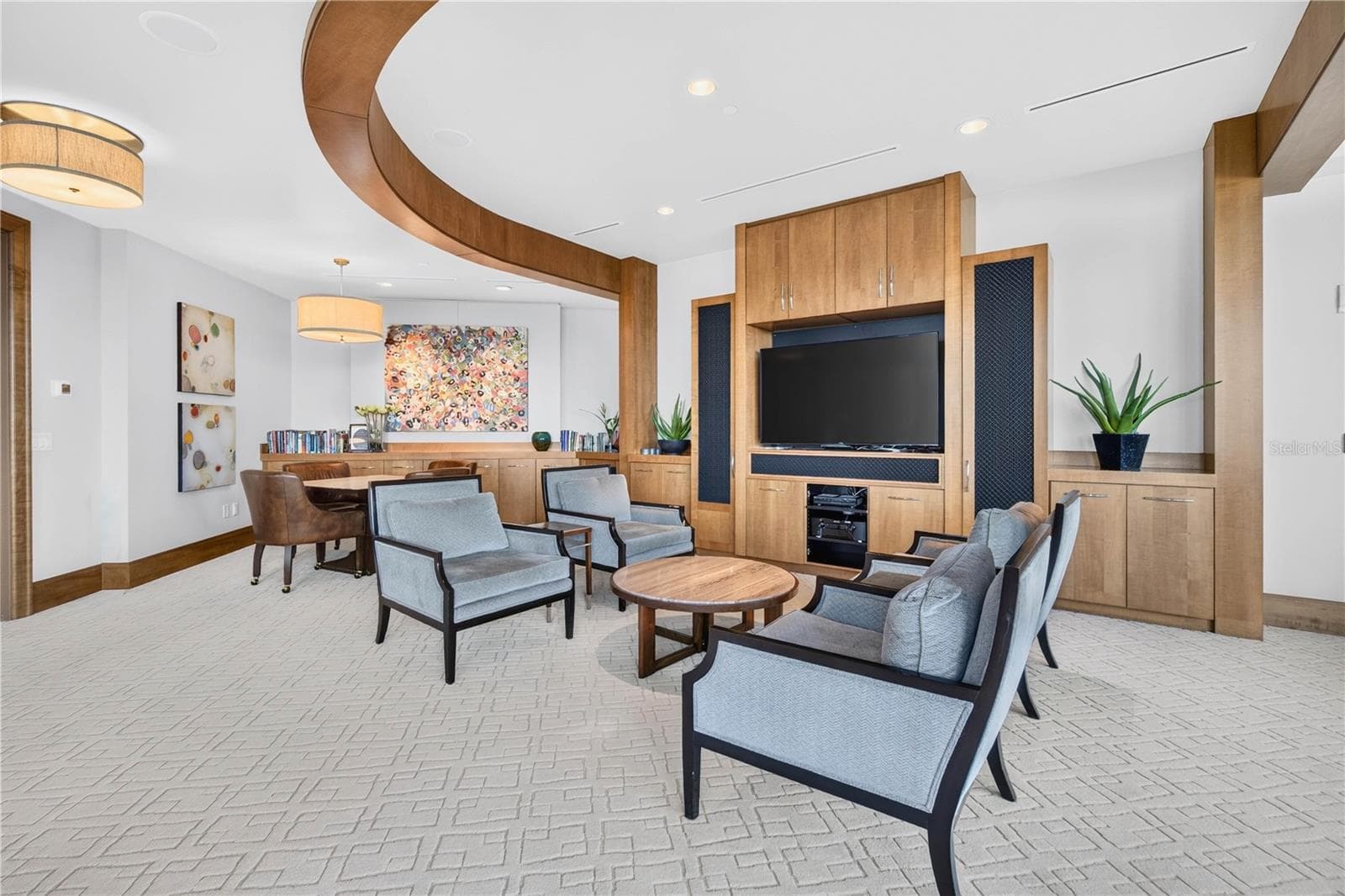 Community Study/Card Room - 180 BEACH DR NE #502, ST PETERSBURG