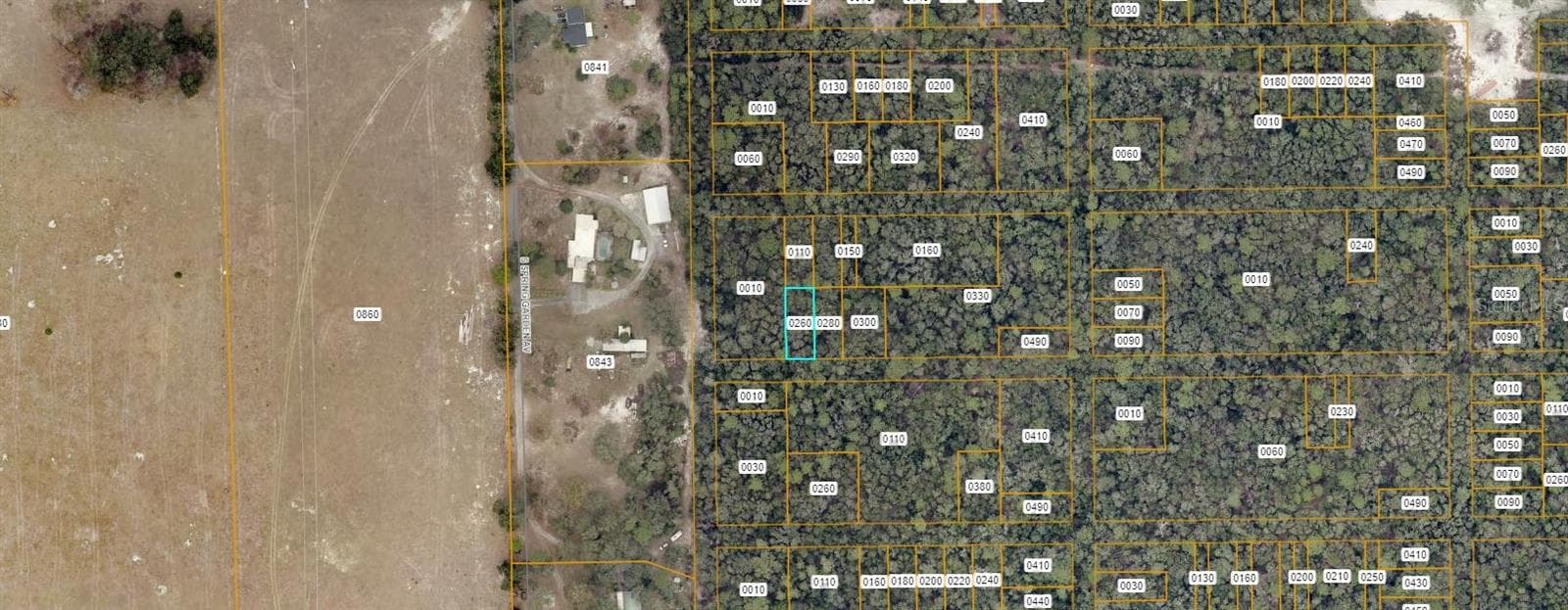 Land at 7032-04-03-0260 PINELLAS AVE, ORANGE CITY, photo 2 of 2