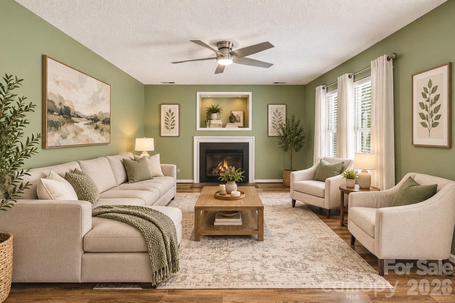 Virtually Staged - 10008 Wild Dogwood Court, Charlotte