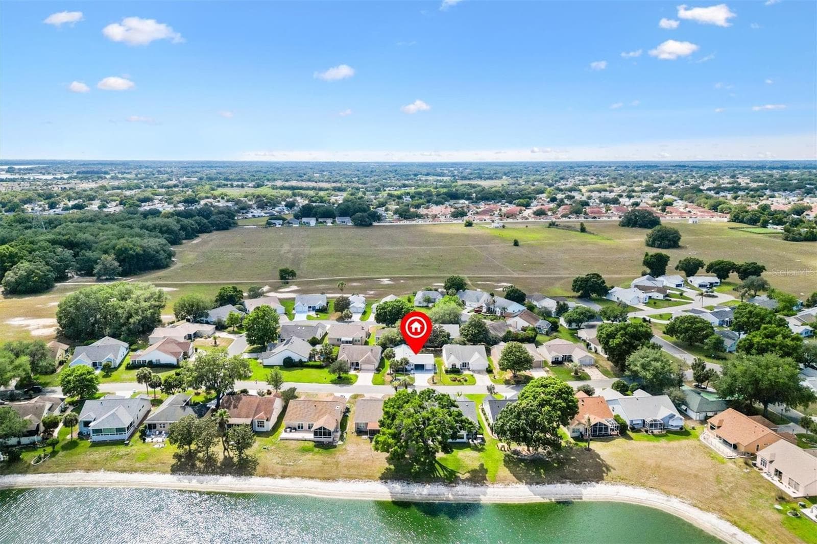 Aerial - 406 DEL MAR DR, LADY LAKE